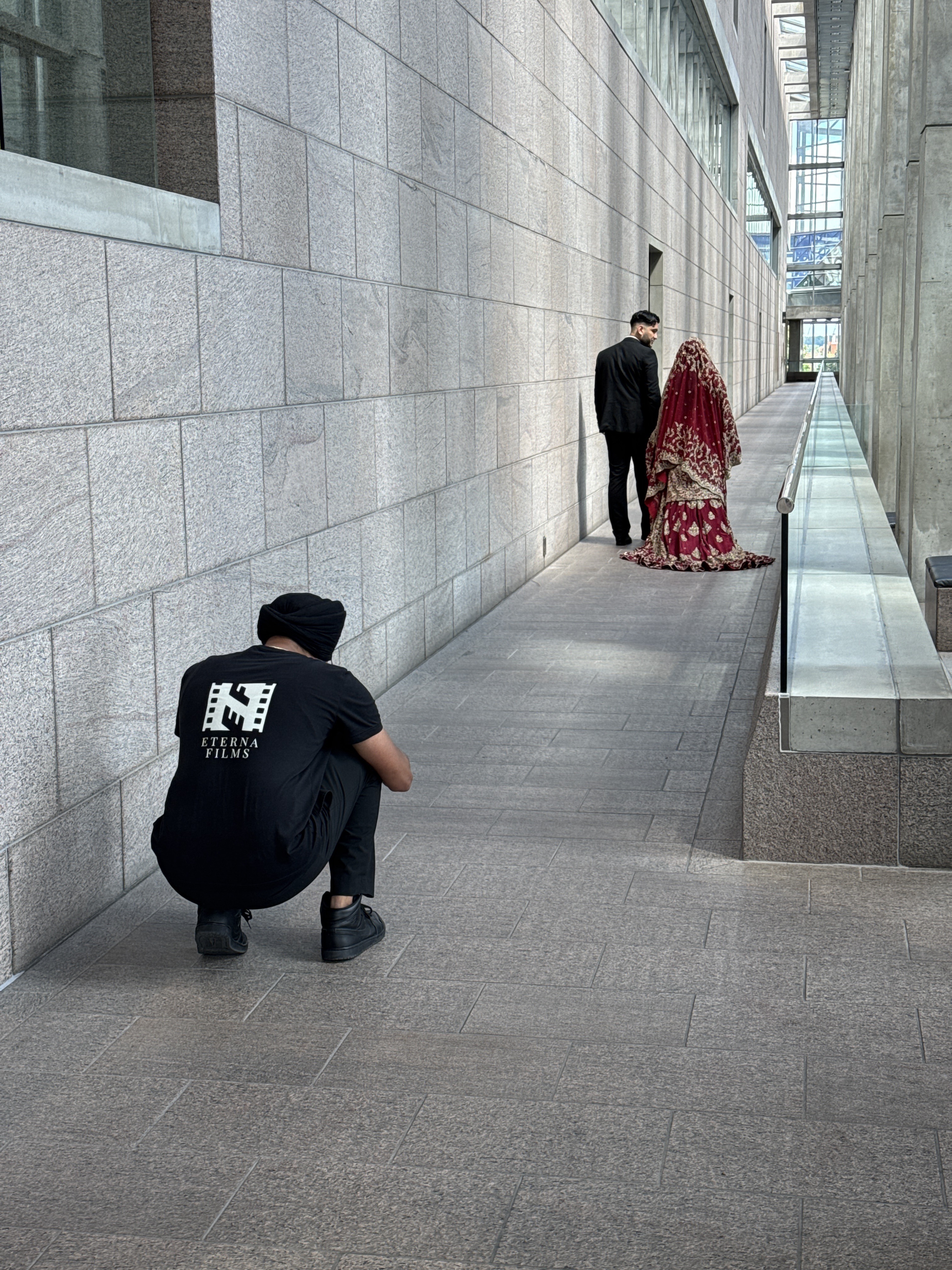 Cinematic wedding photography by Eterna Films