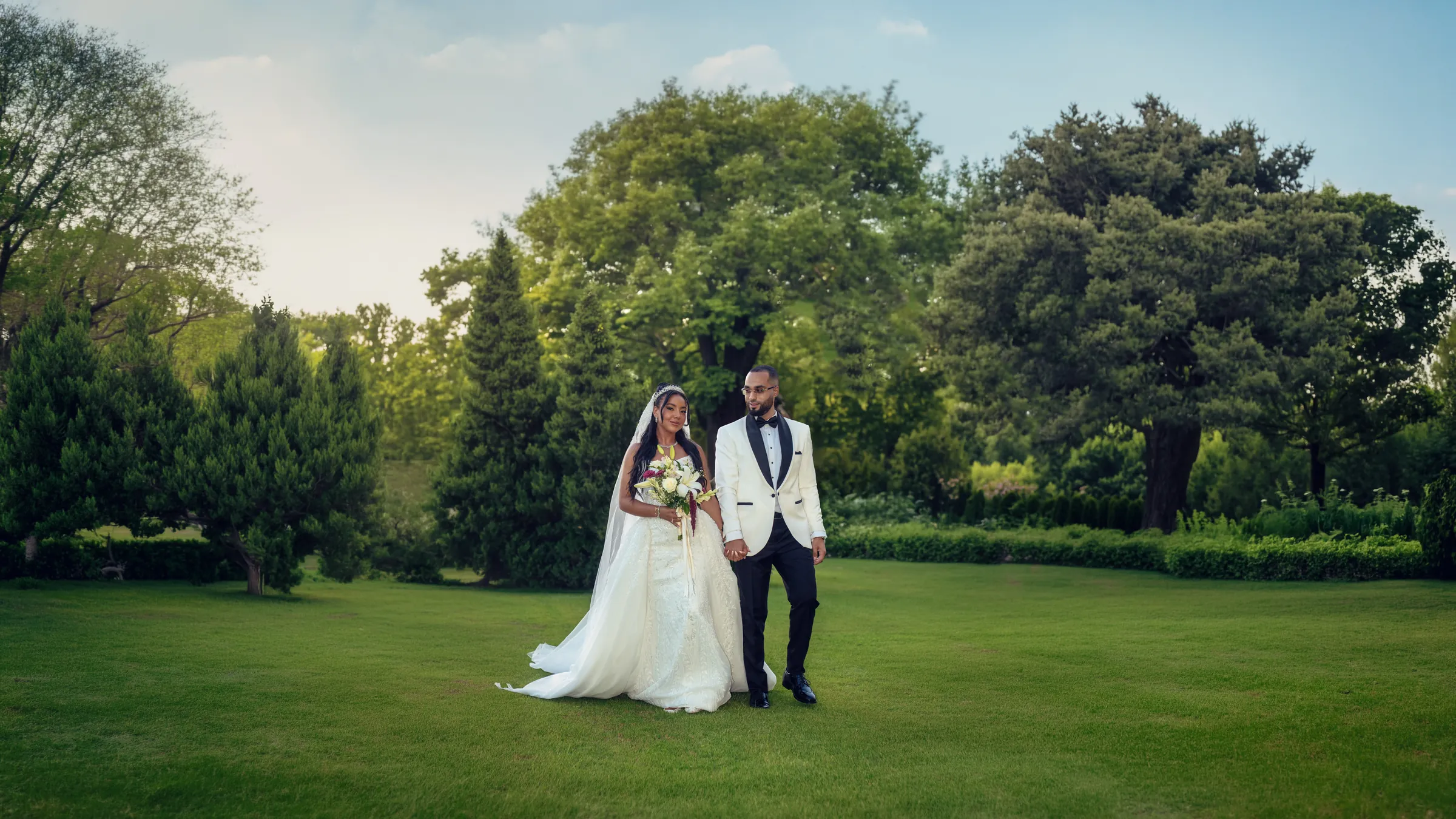 An Ottawa couple photographed by Eterna Films on their wedding day